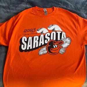 XL Baltimore Orioles Spring Training T-shirt (New Never Worn) 2023